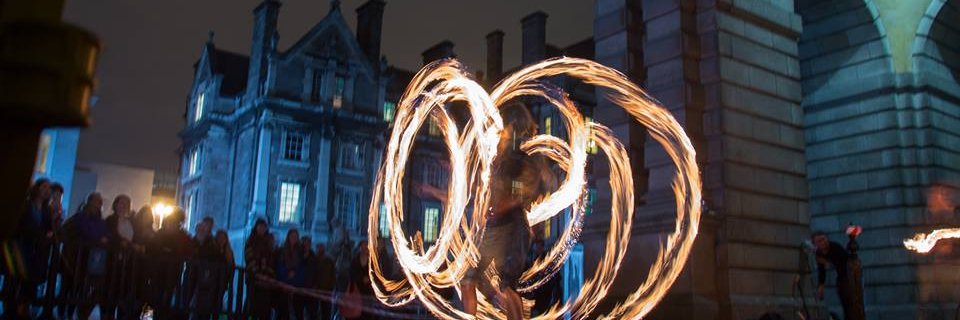 Trinity Juggling and Circus Society banner