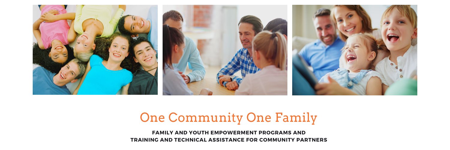 One Community One Family banner