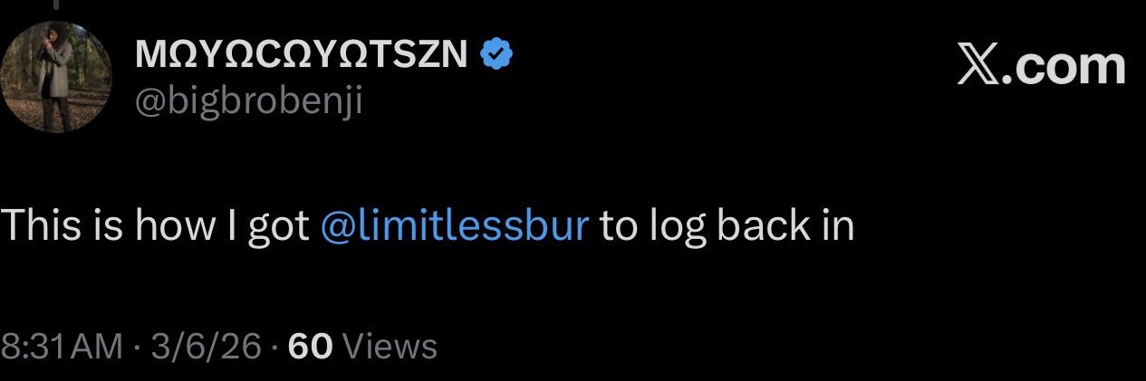 BROTHER BUR Ω 🪬🍀 banner