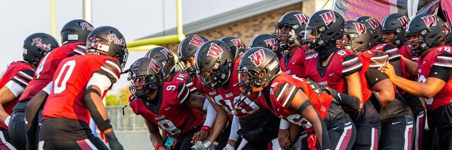 Weiss Football banner