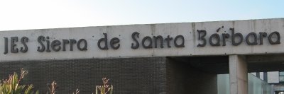 IES Sierra Sta Bárbara banner