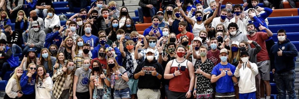 SCHS Student Section banner
