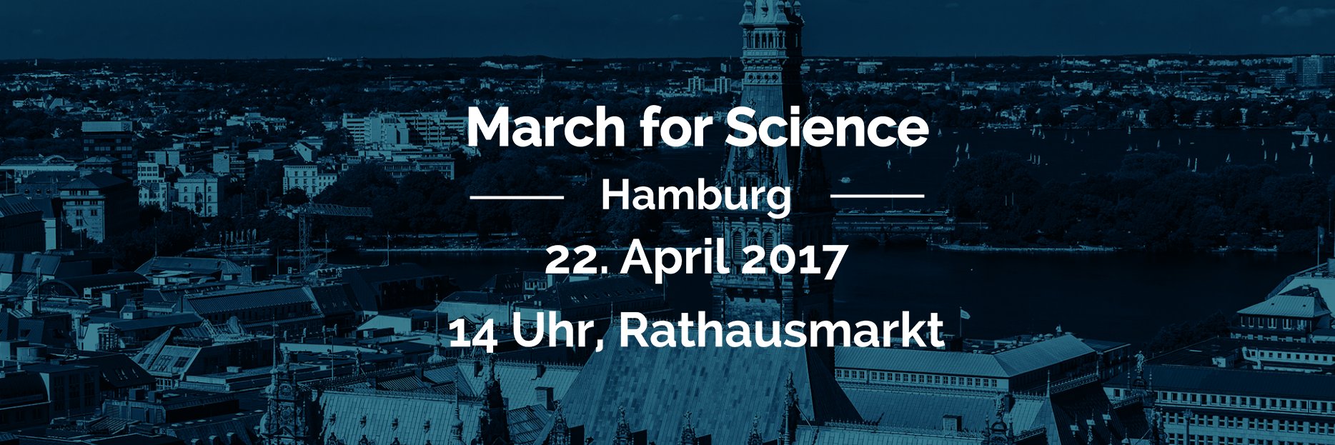 March for Science HH banner