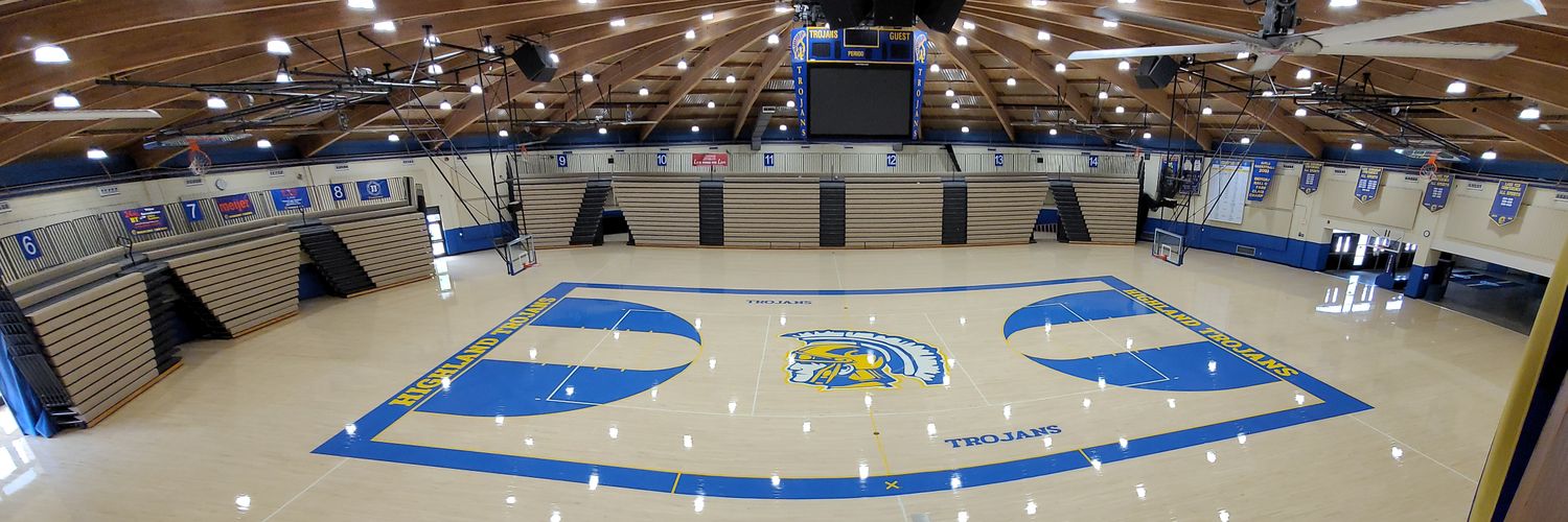 Highland HS Bball banner