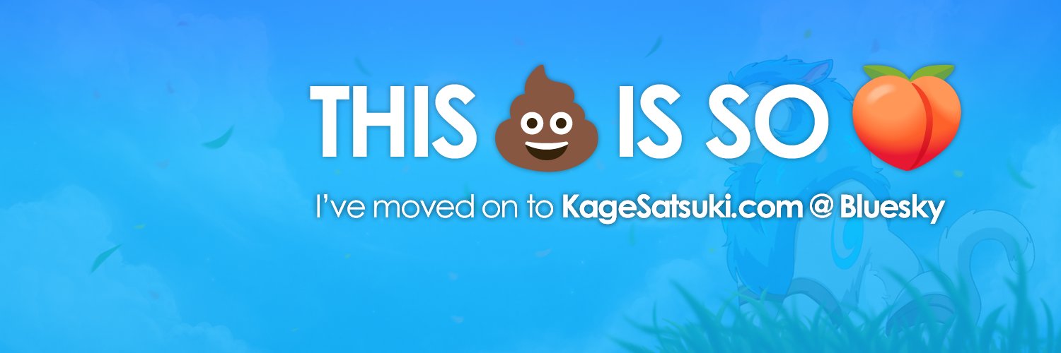KageSatsuki.com @ Bluesky banner