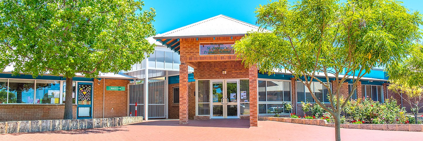 St Jerome's PS banner