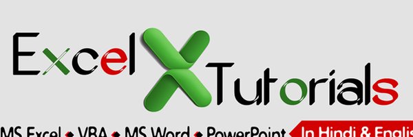 Excel_Tutorials Profile Banner
