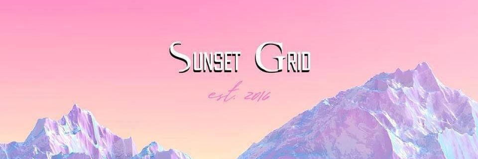 Sunset Grid banner
