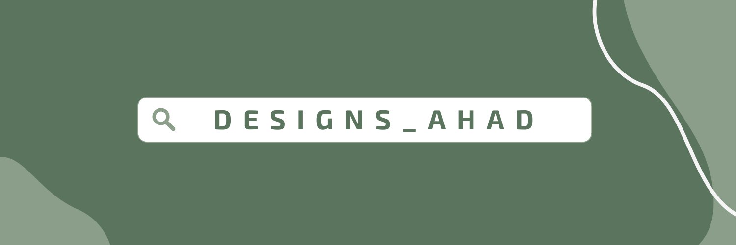 Designs_Ahad's profile banner image