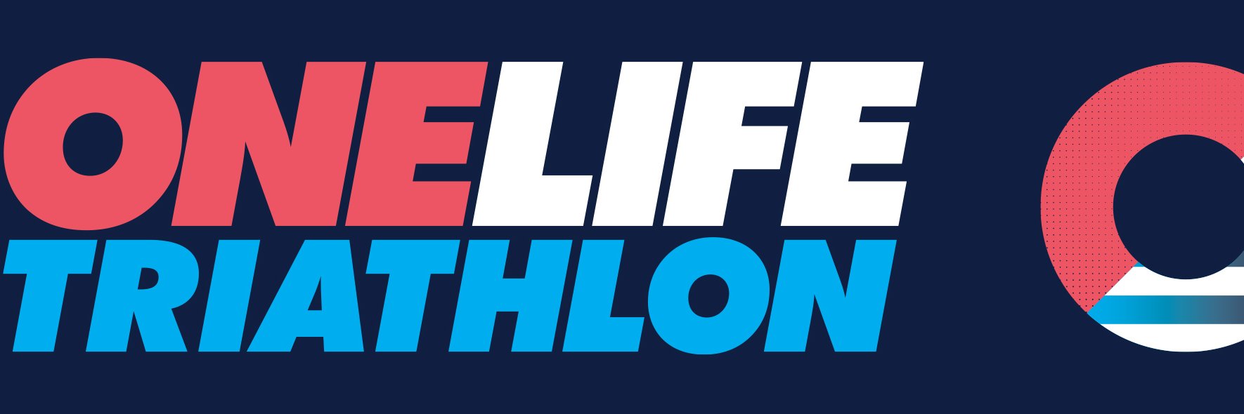 One Life Triathlon banner