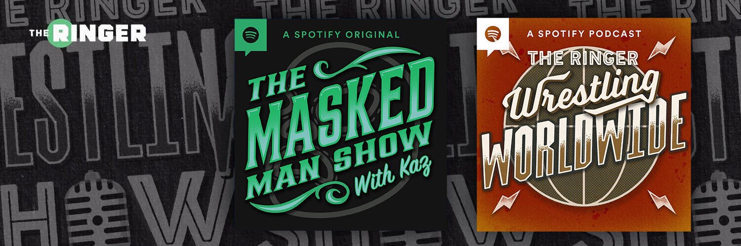 The Ringer Wrestling Show's banner