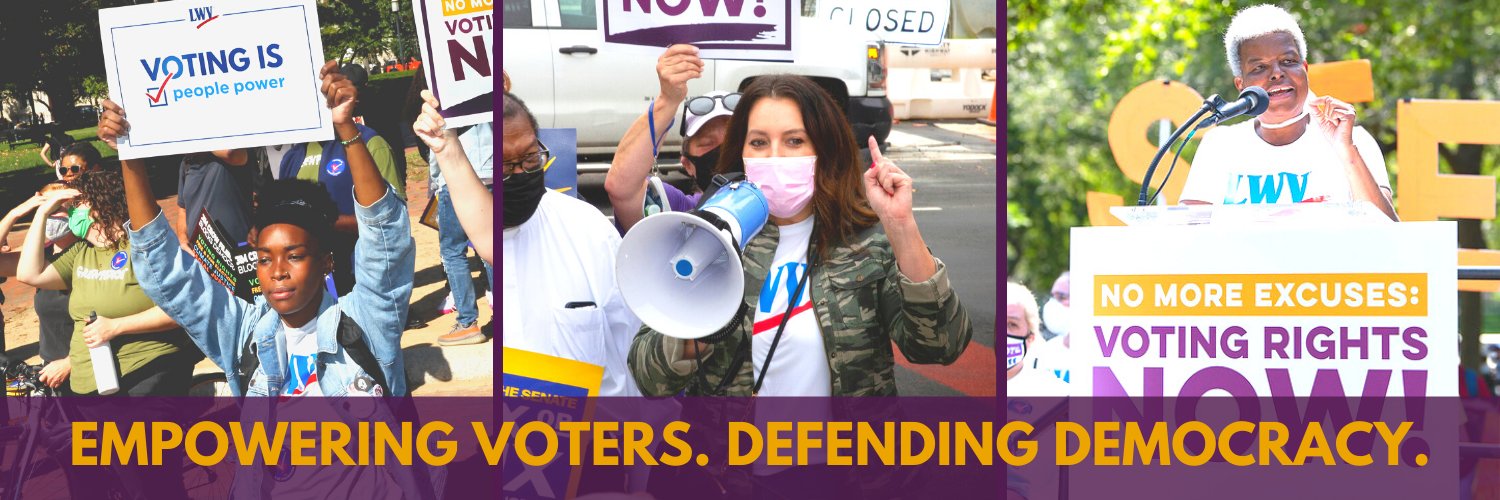 League of Women Voters of Dane County banner