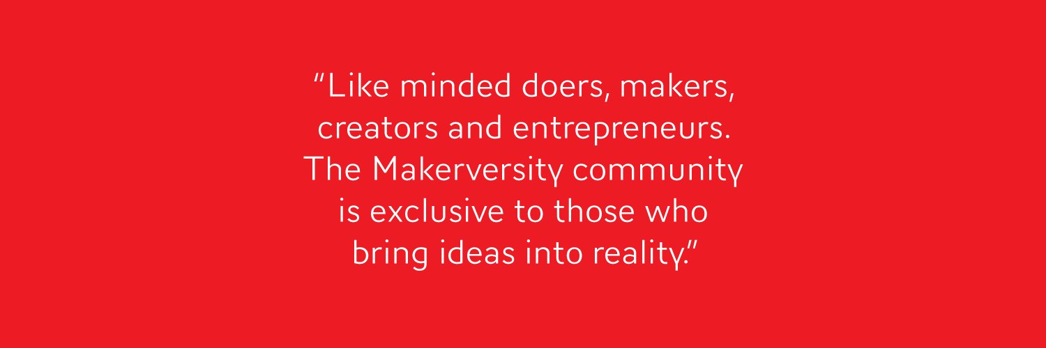 Makerversity AMS banner