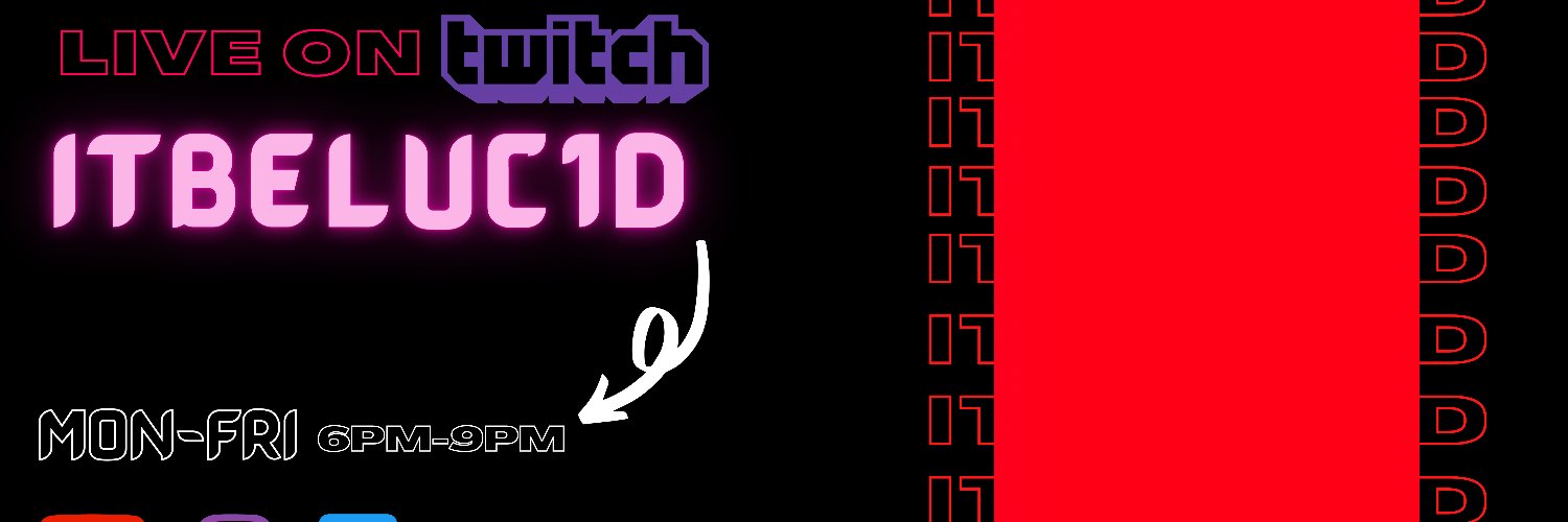 ItBeLucid's profile banner image