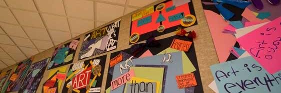 Lowell Middle School banner