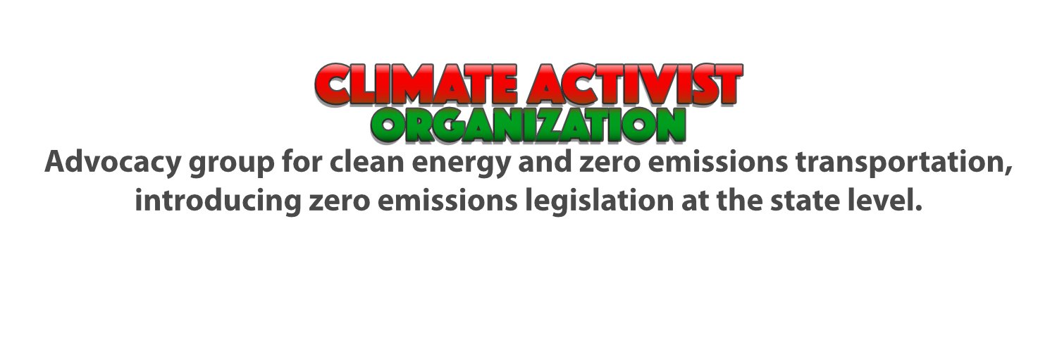 Climate Activist Organization #ClimateActivist banner