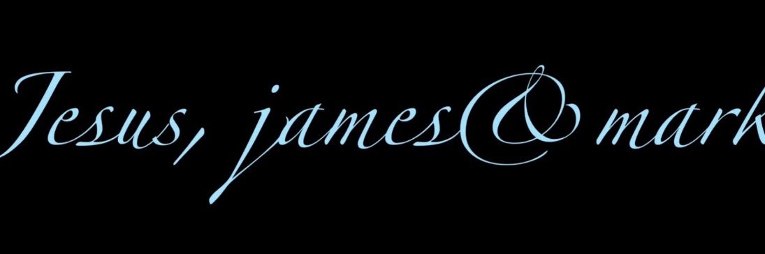 JESUS, james & mark banner