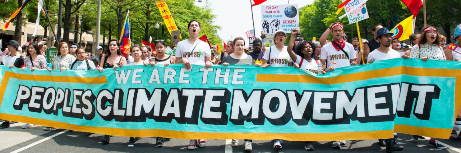 Peoples Climate Movement - NY banner