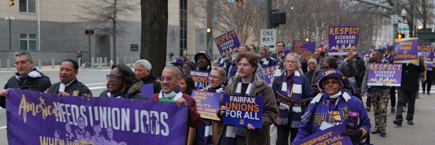 SEIU Virginia 512 banner