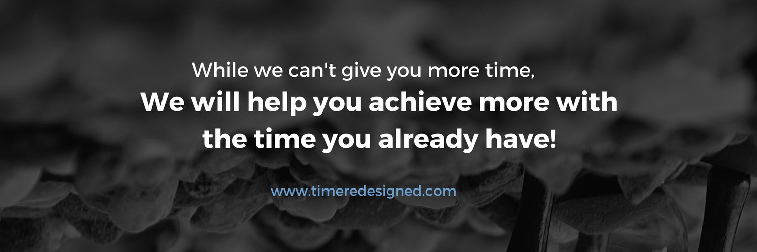 Time ReDesigned banner