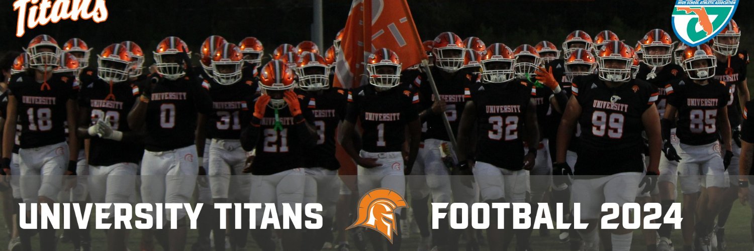 UHS Titans Football banner