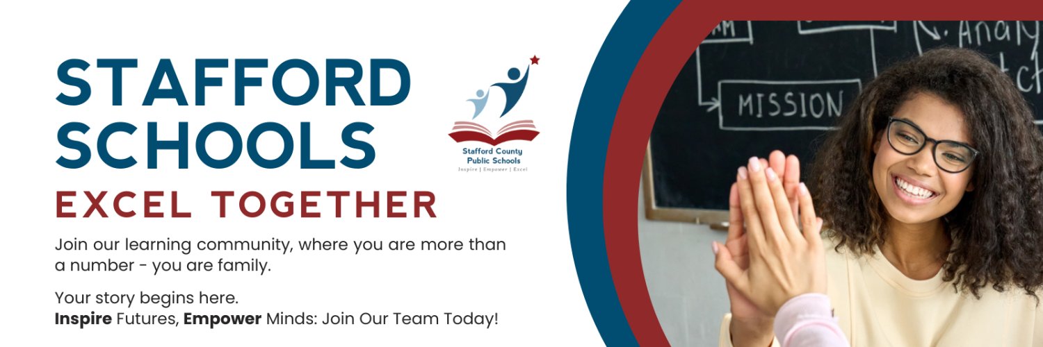 Stafford Schools HR & Talent Development banner