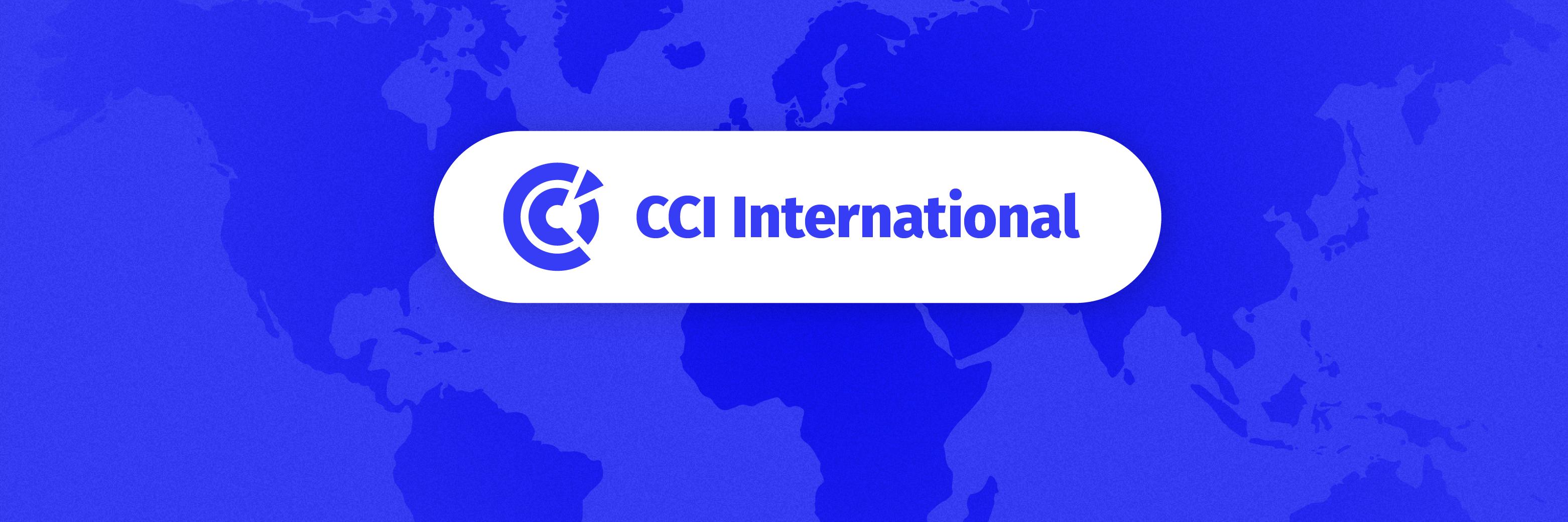 CCI International banner