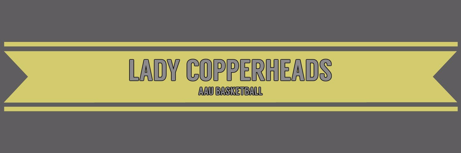 Lady Copperheads AAU banner