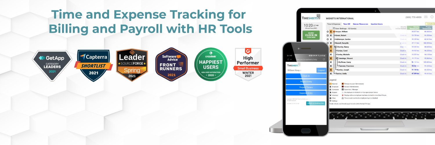 Timesheets.com banner