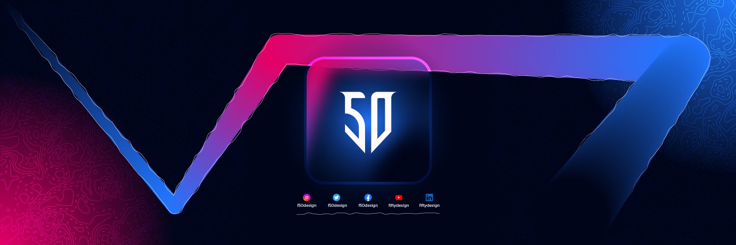 Fifty Design banner