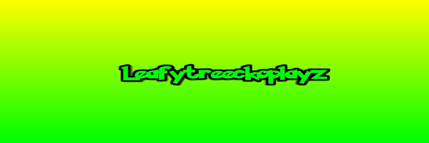 leafytreecko's profile banner image