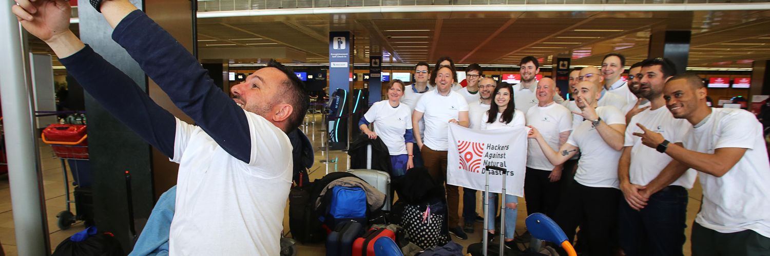 Hackers Against Natural Disasters banner