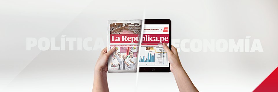 Política y Economía La República's banner