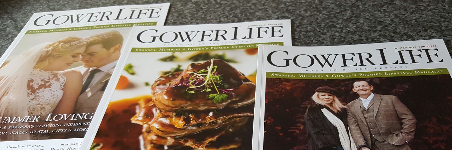 Gower Life Magazine banner