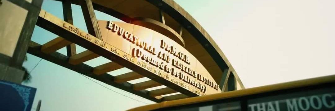 Dr.MGR E&R Institute banner