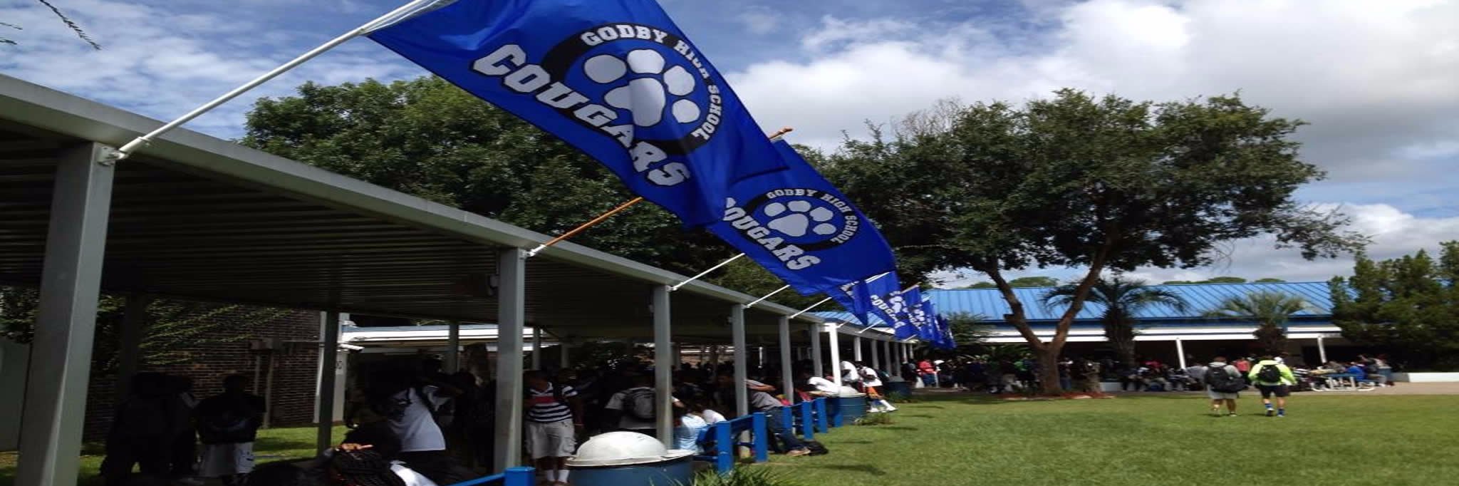 Amos P. Godby High School banner