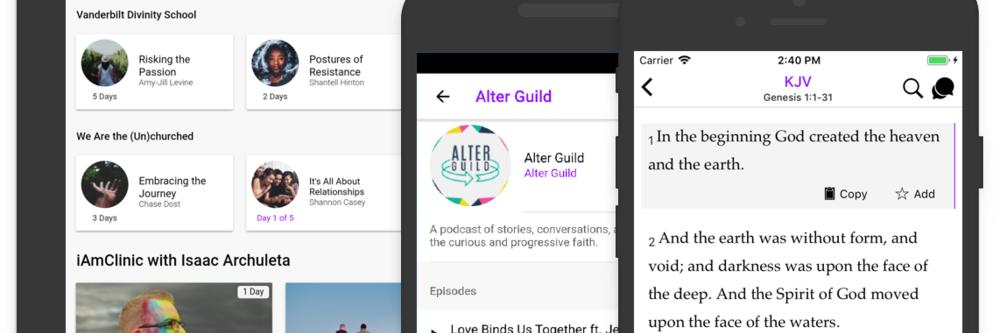 Our Bible App banner