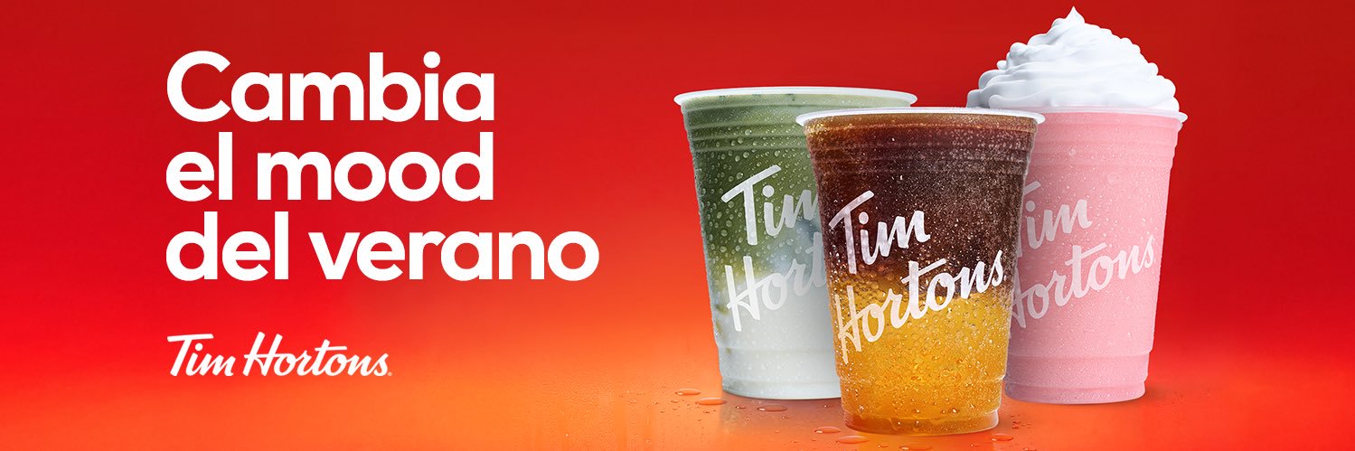 Tim Hortons Mexico banner