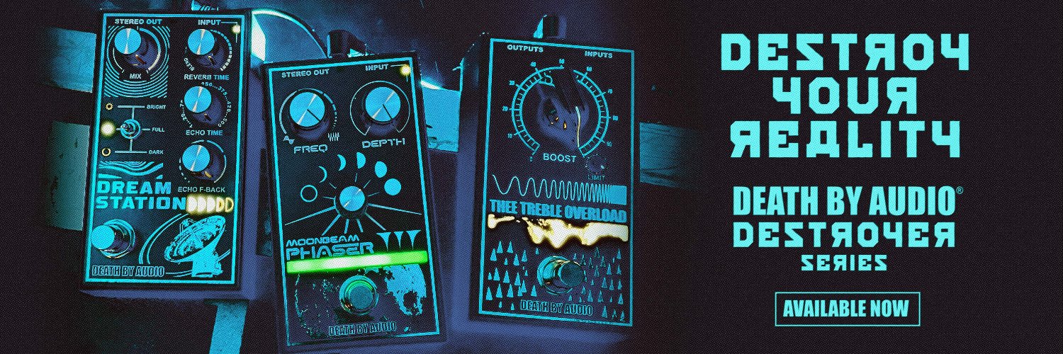 Death By Audio banner