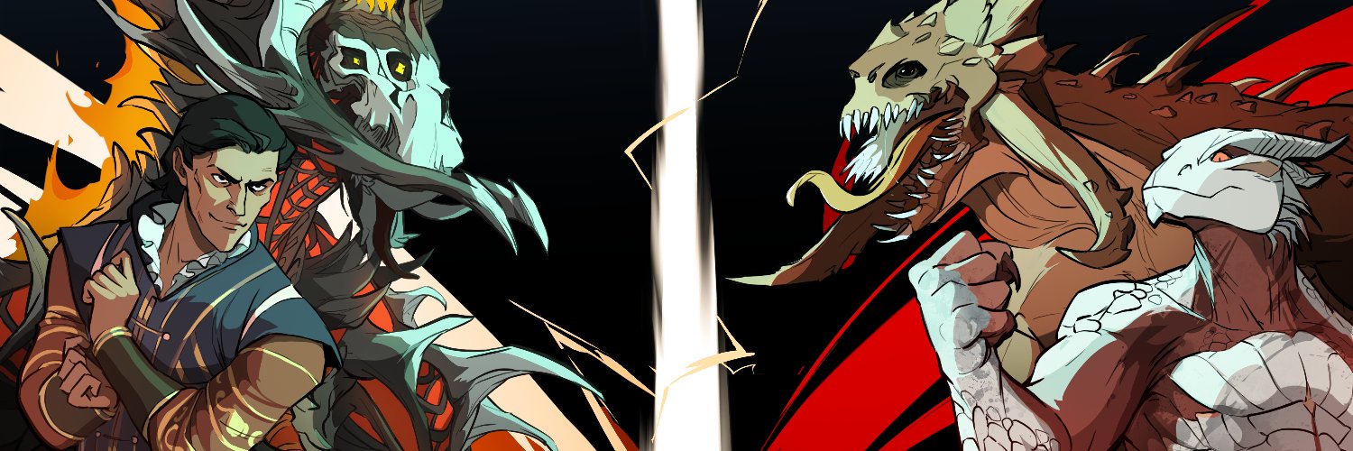 Junorsky (drawing angry men and monsters) banner
