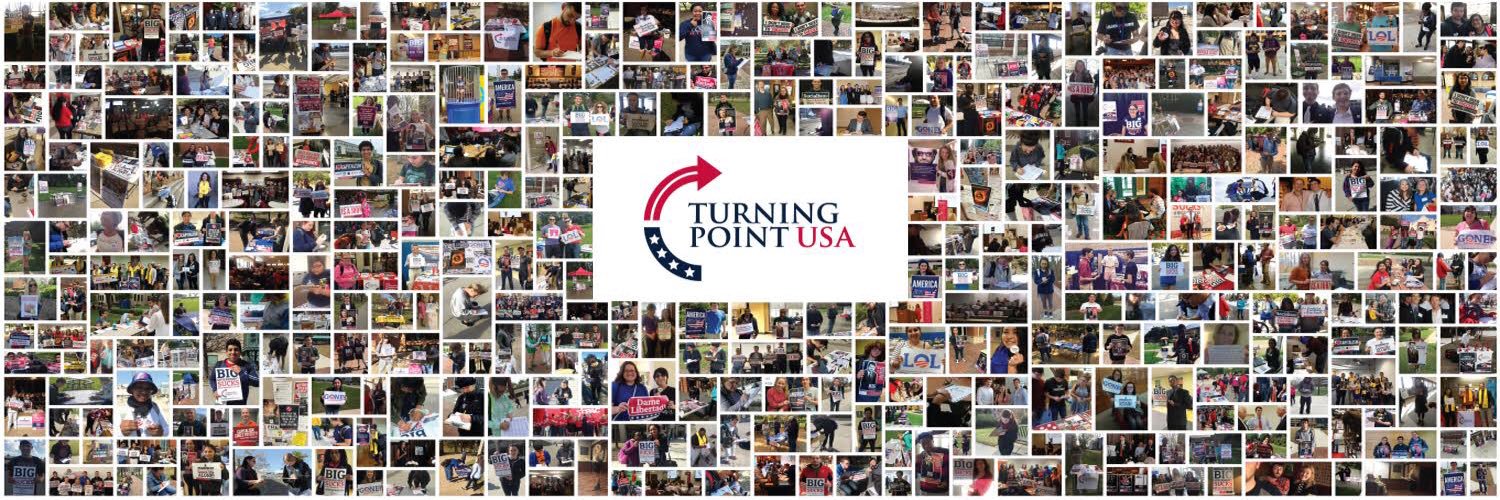 Turning Point USA at UNH banner