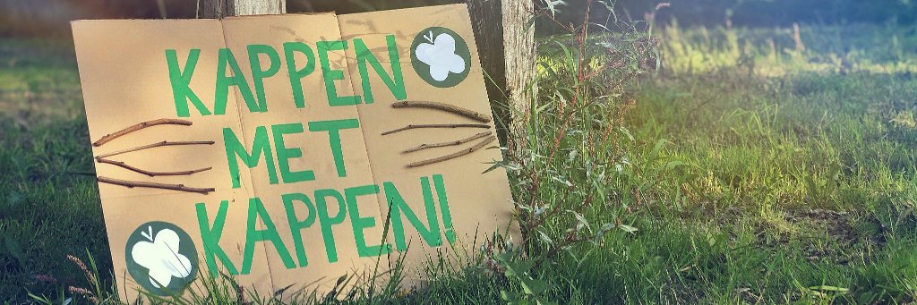 Partij voor de Dieren Almere banner