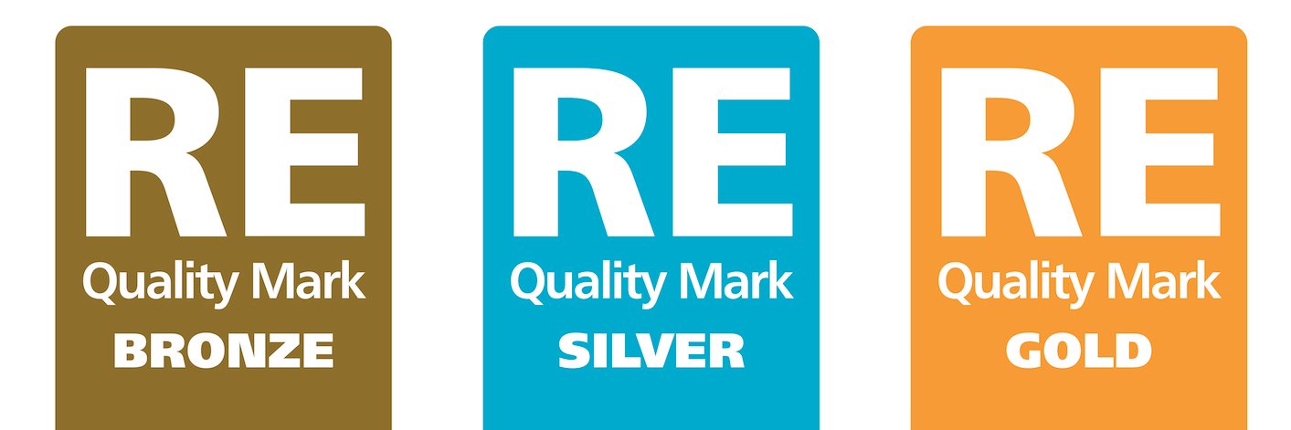 RE Quality Mark banner