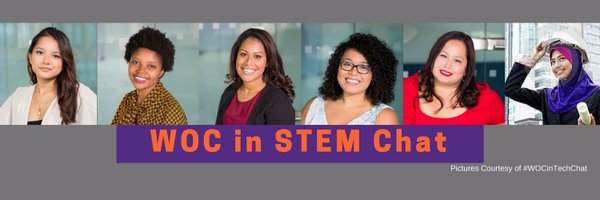 WOCinSTEMChat Profile Banner