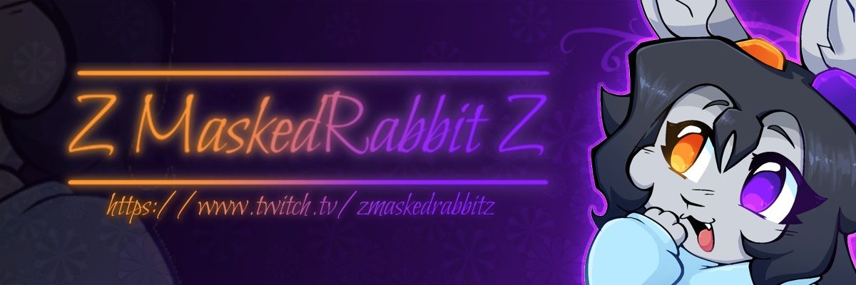 Z Masked Rabbit Z banner