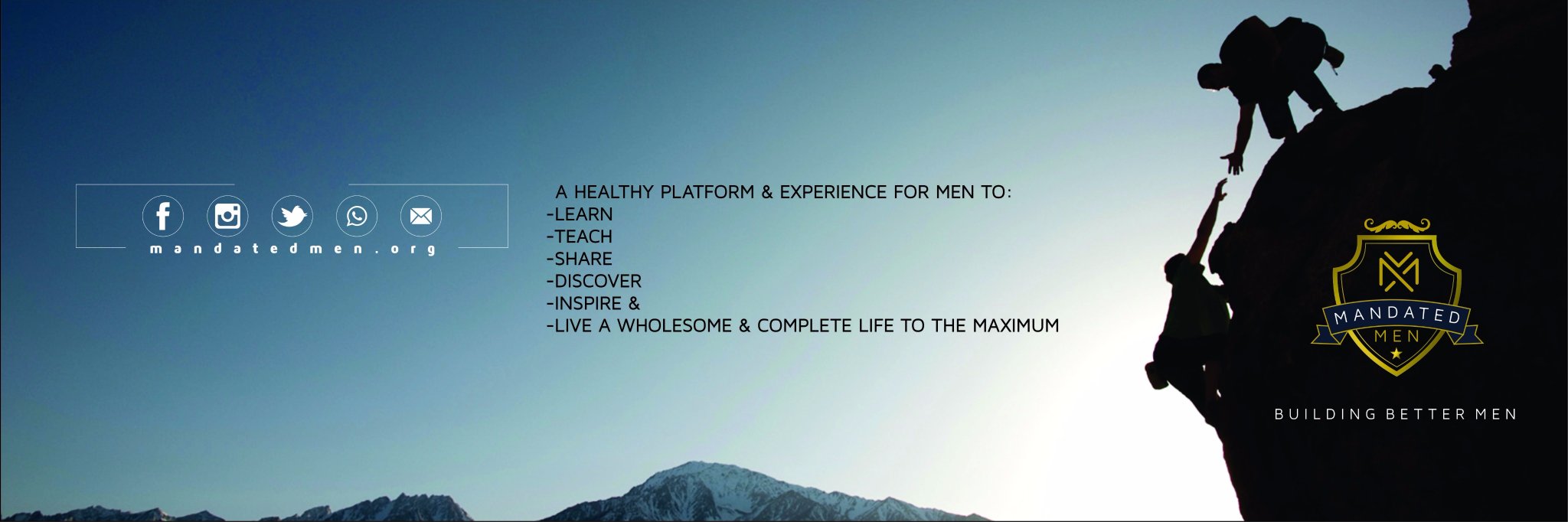MendedMenOnly's profile banner image