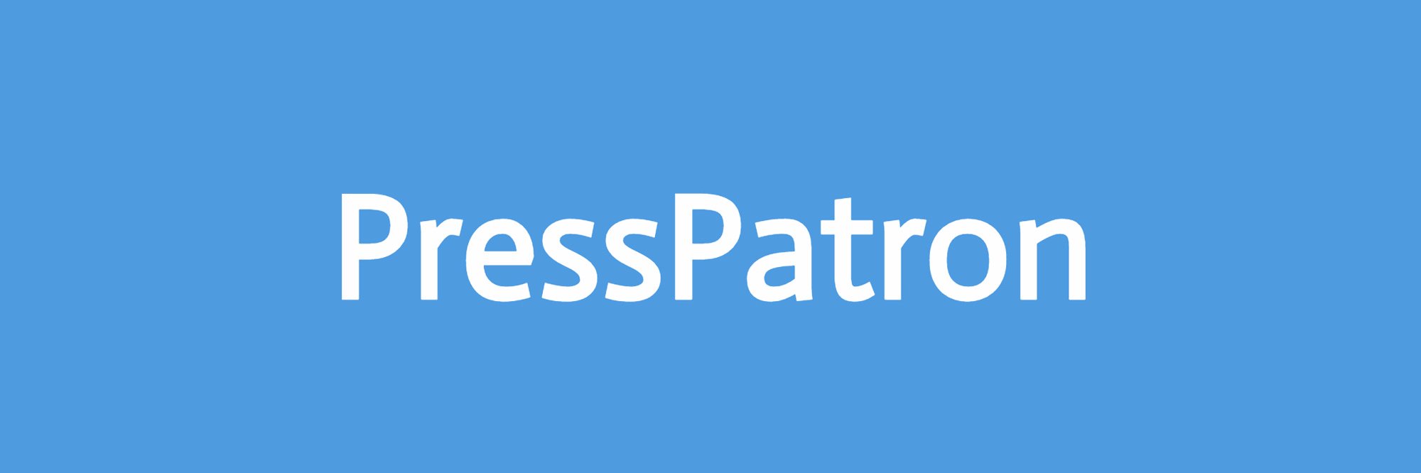 presspatron's profile banner image