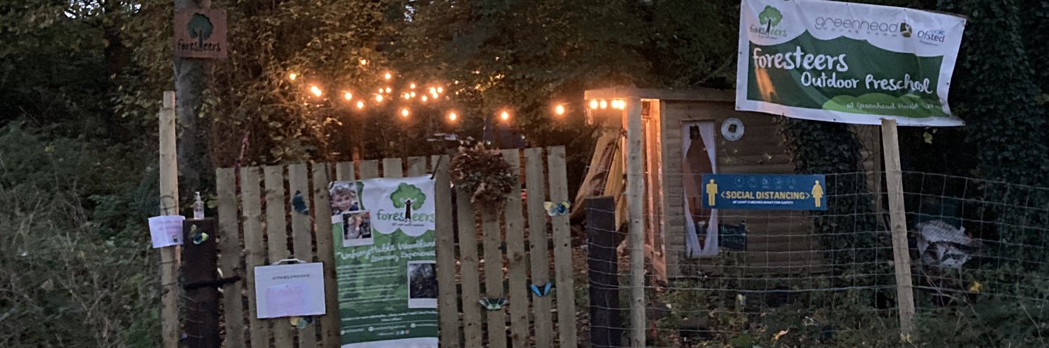 Foresteers Outdoor Preschool banner