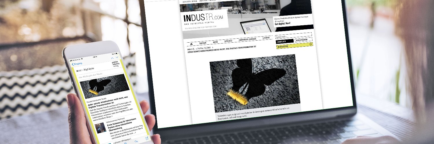 INDUSTRcom's profile banner image