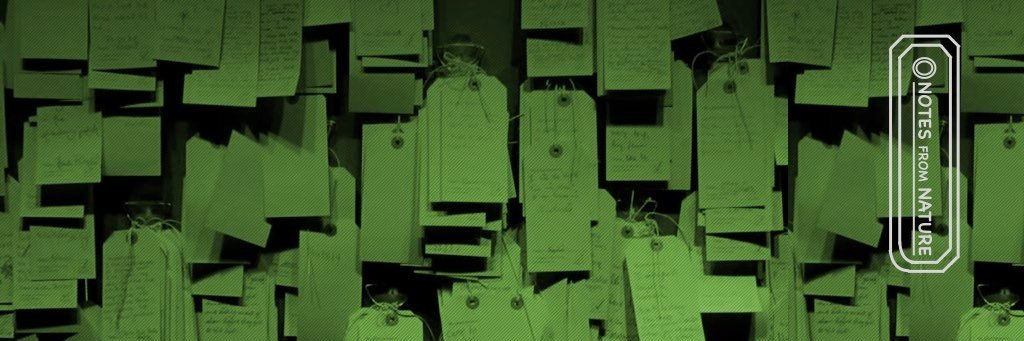 Notes from Nature banner